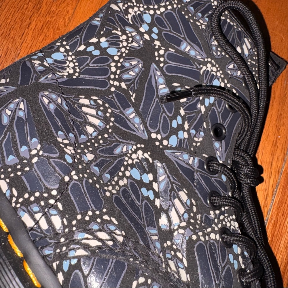Dr. Martens 1460 Blue Black Butterfly Women's Boots | Size 7 women’s - Picture 2 of 13